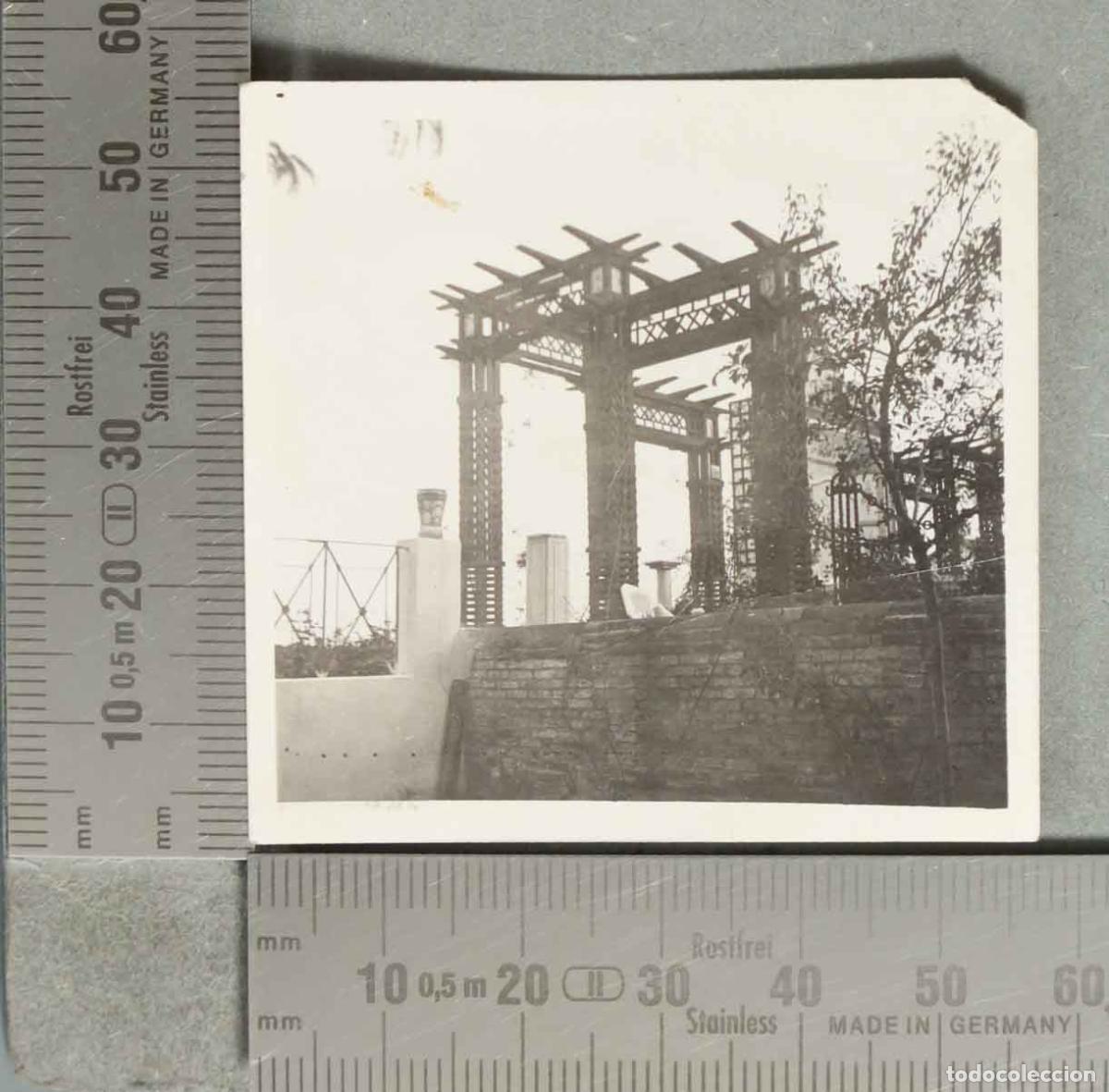 Fotografia antica: FOTOGRAFIA. vista jardin. hacia 1940