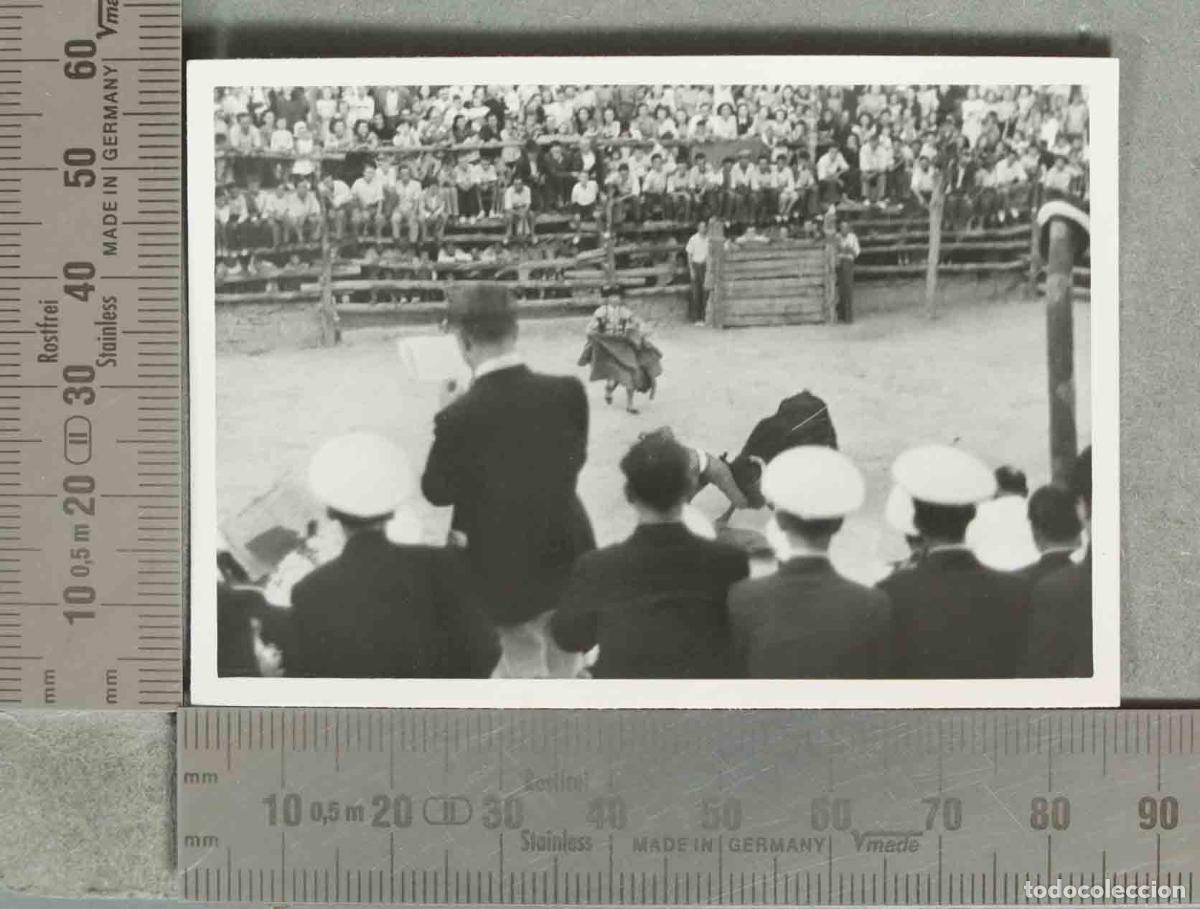Fotograf&iacute;a antigua: FOTOGRAFIA FOTOGRAFIA CORRIDA DE TOROS. &iquest;FERIA VILLACARRILLO? hacia 1940