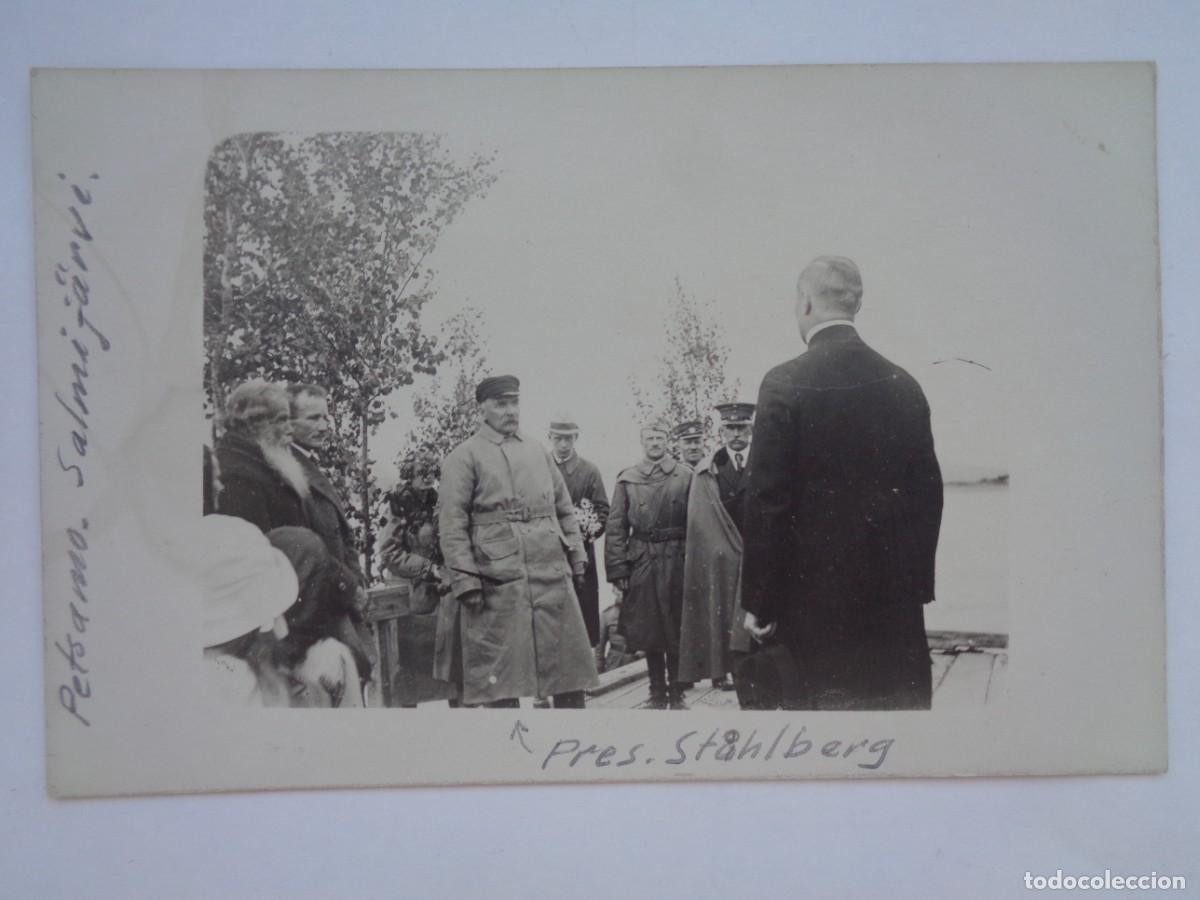Fotograf&iacute;a antigua: FOTO ORIGINAL DEL 1&ordm; PRESIDENTE DE FINLANDIA STAHLBERG . A&Ntilde;OS 20