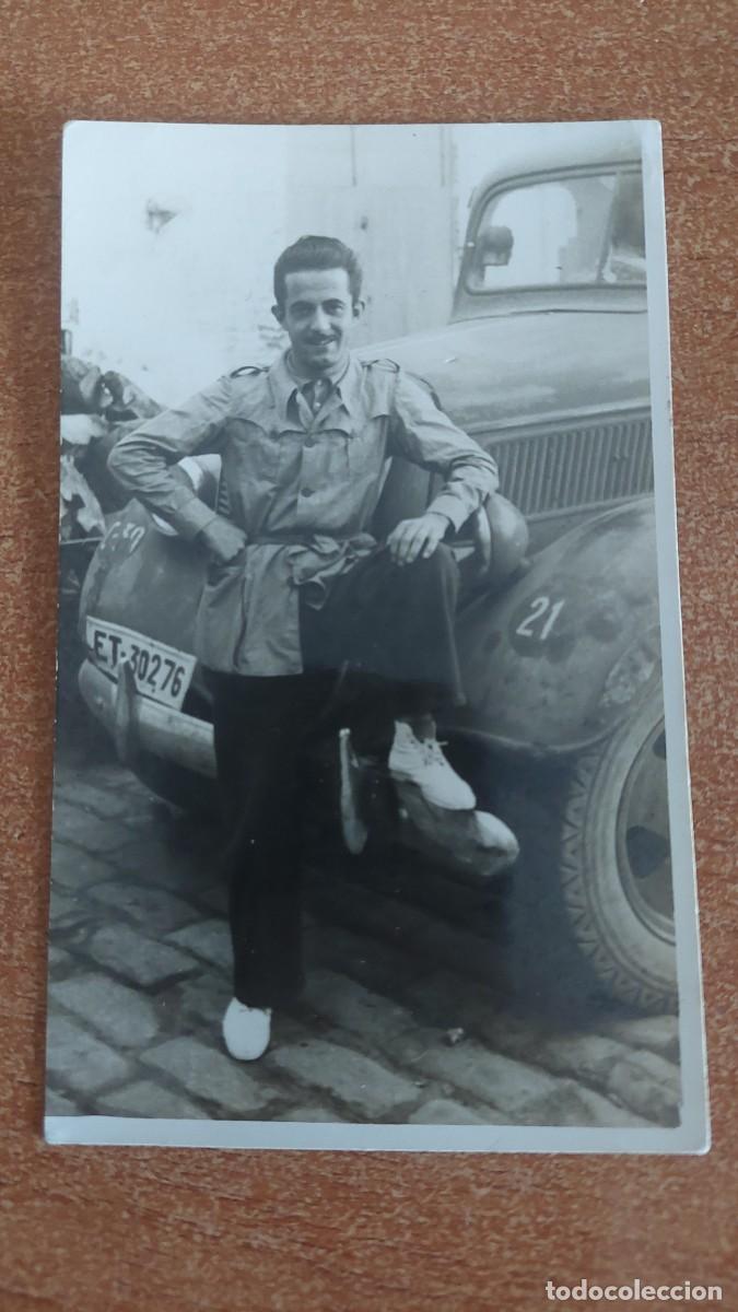 Fotograf&iacute;a antigua: Foto postal conductor Ej&eacute;rcito de tierra