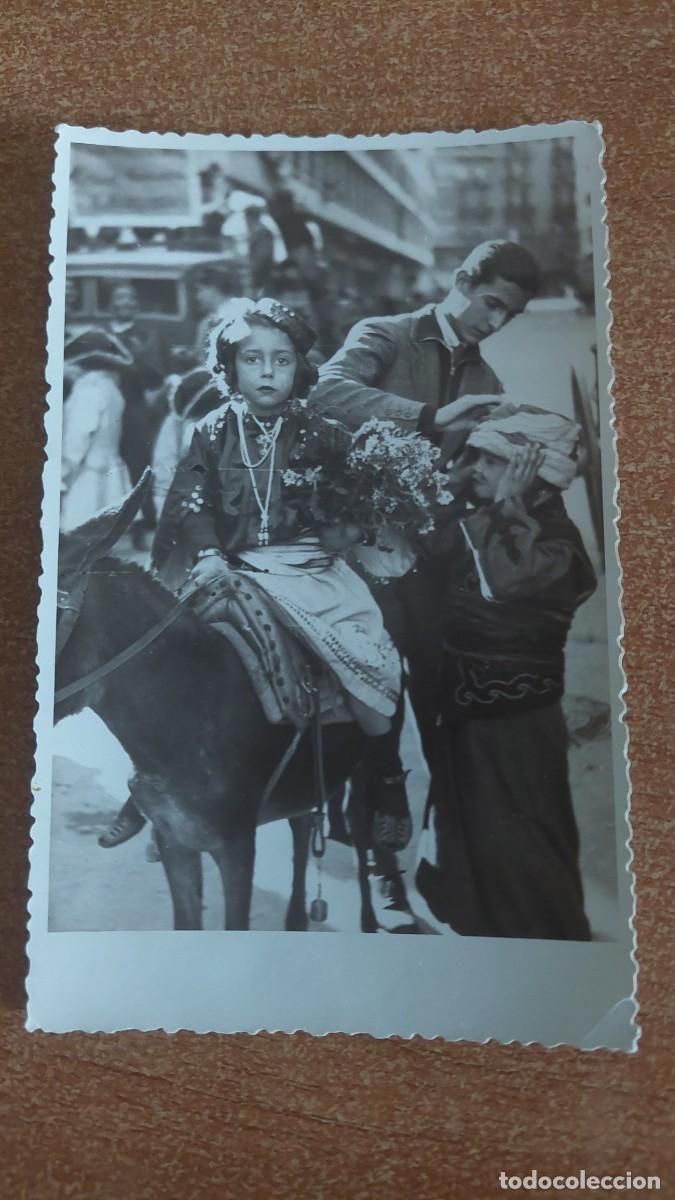 Fotograf&iacute;a antigua: Foto postal ni&ntilde;os disfrazados