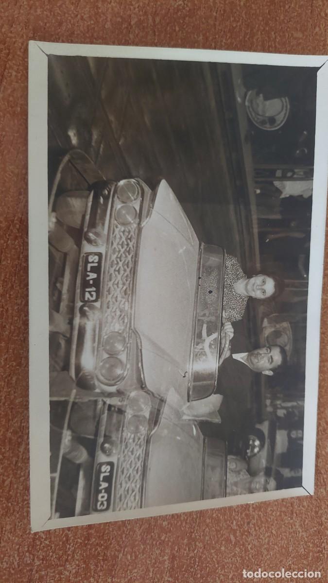 Fotograf&iacute;a antigua: Foto postal coches de choque