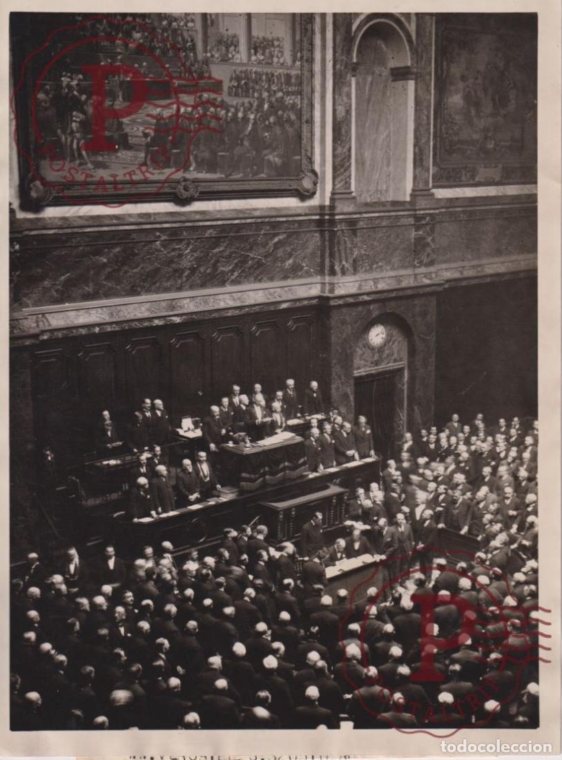 Fotograf&iacute;a antigua: ELECTION PRESIDENTIELLE VERSAILLES ALBERT LEBRUN 24*18CM