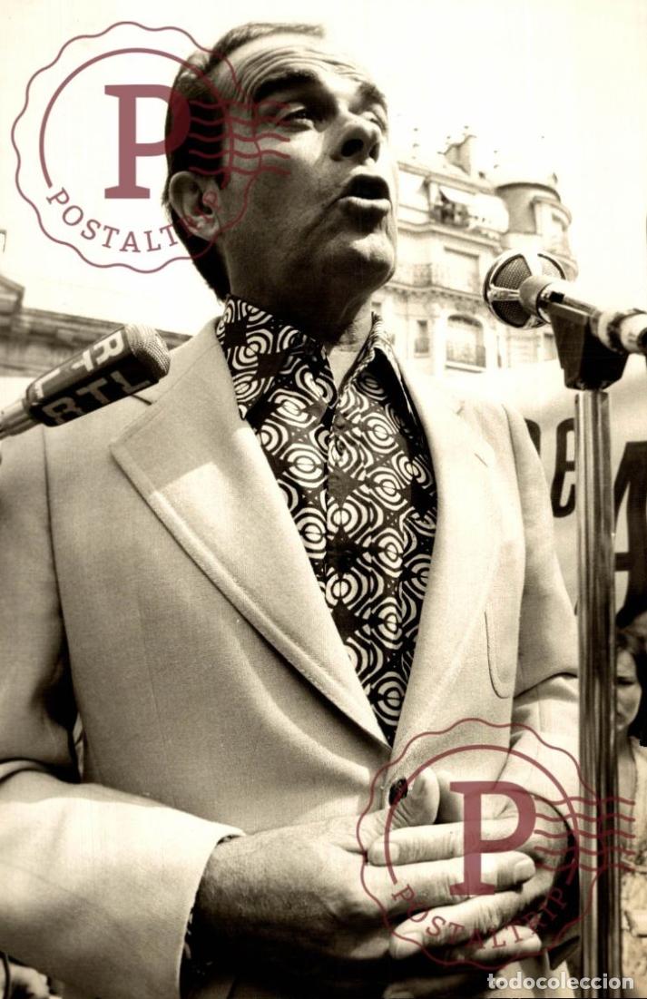 Fotografia antiga: GEORGES MARCHAIS P.C.F. COMMUNISTES 28*19CM