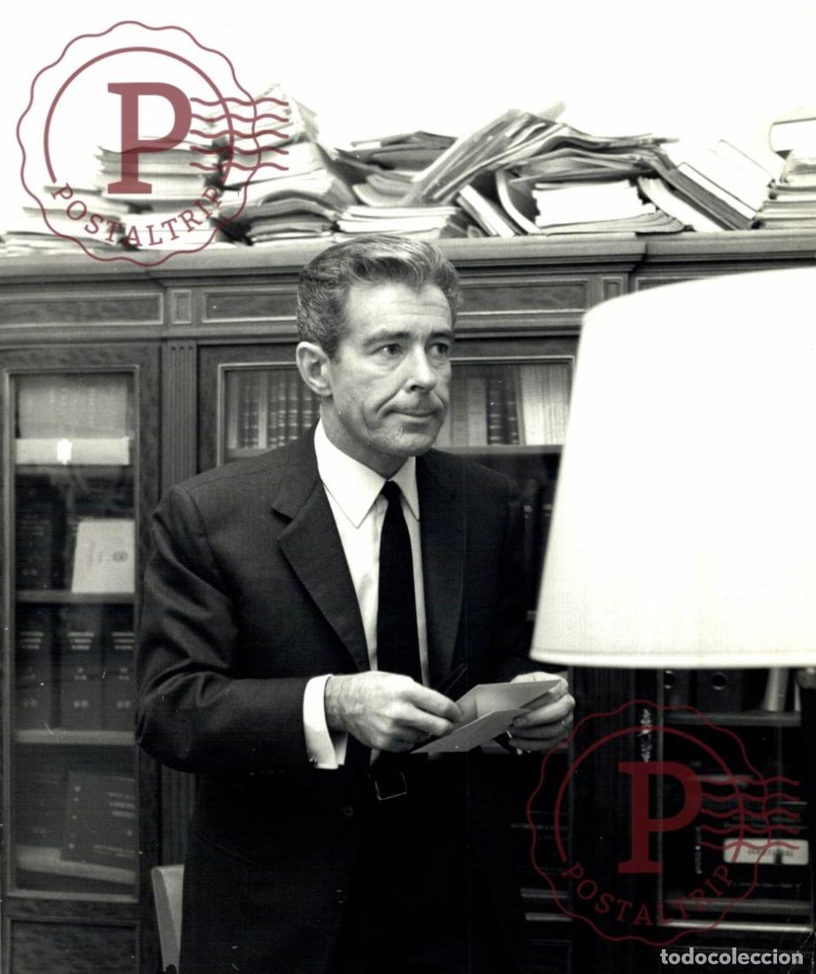 Fotografia antica: Jean-Jacques Servan-Schreiber 26*21CM