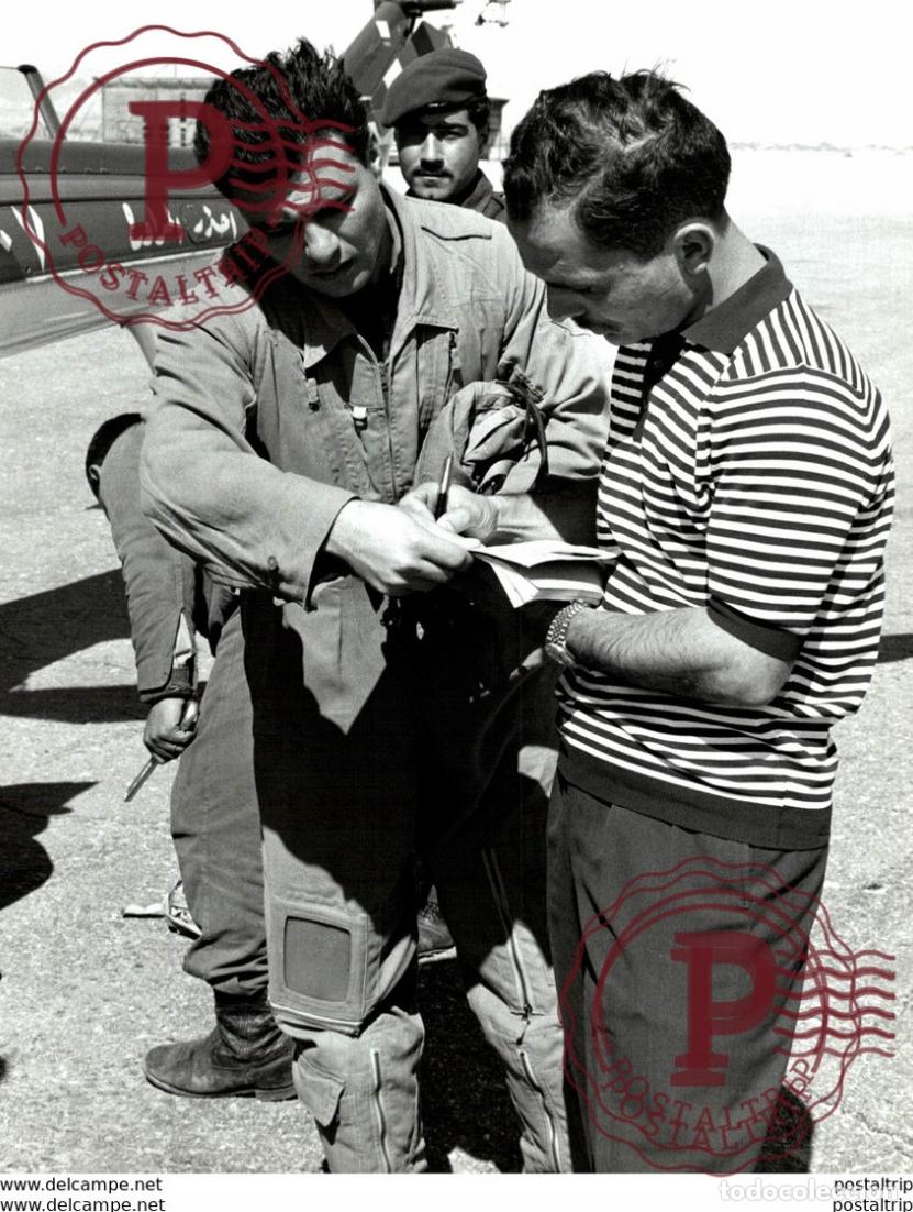Fotografia antiga: Hussein bin Talal de Jordanie ARABIE MIDDLE EAST JORDAN ASIE