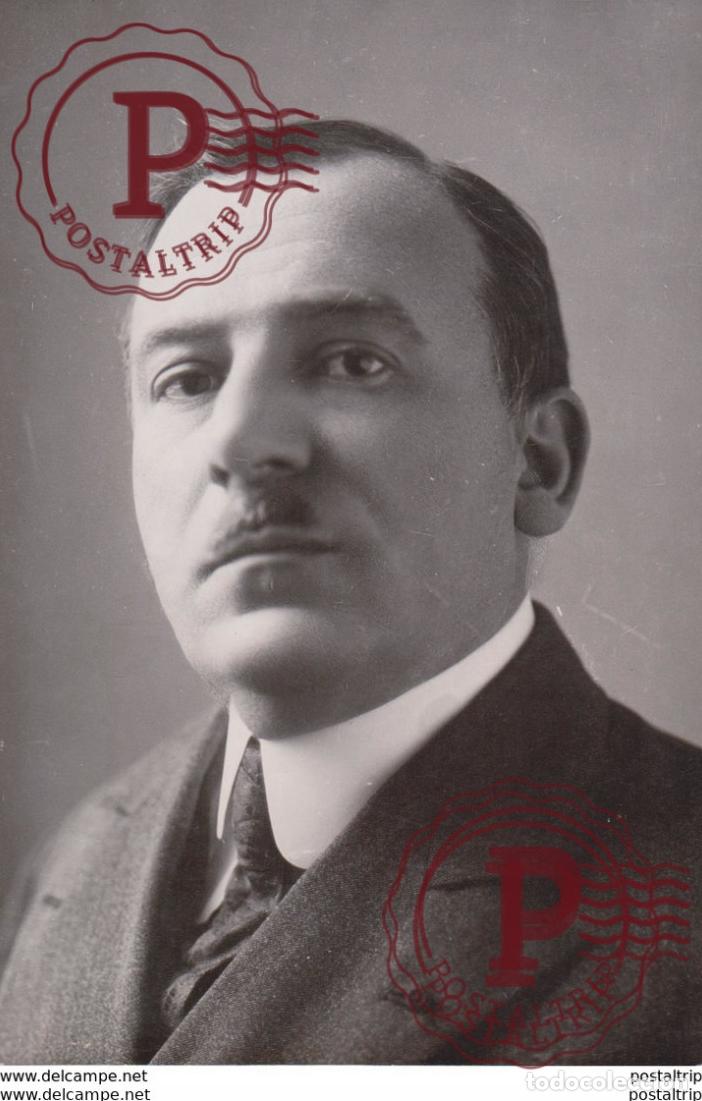 Fotografia antiga: M MORET BANQUE DE FRANCE LEGION DHONNEUR