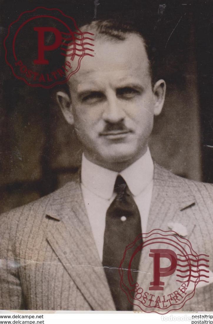 Fotografia antiga: MR SUMMER WELLES US AMBASSADOR TO CUBA TO SUCCEED PROF MOLEY