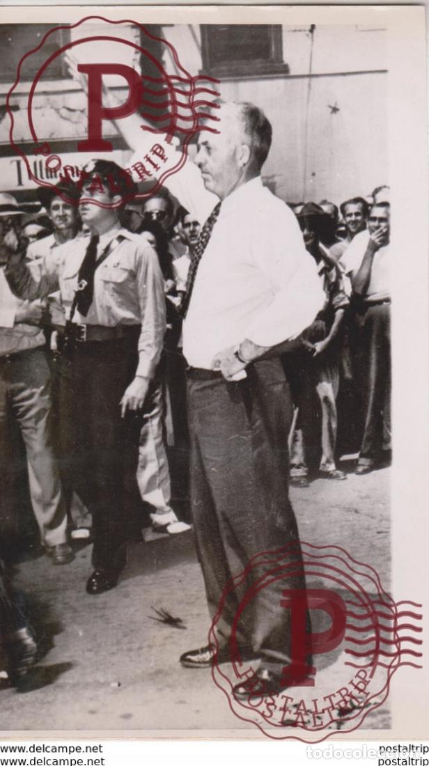 Fotografia antiga: HENRY WALLACE CANDIDAT PRESIDENCE DES ETATS UNIS USA ESTADOS UNIDOS DAVILLE BURLINGTON CAROLINA DEL
