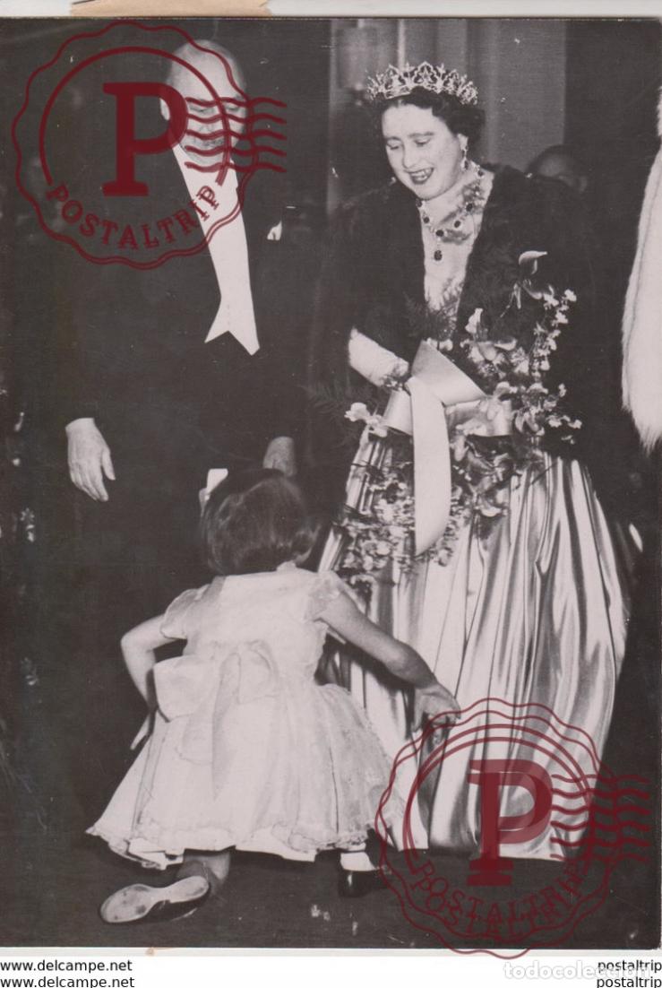 Fotografia antiga: GALA CINEMATOGRAPHIQUE LODEON DE LONDRES GREAT BRITAIN ARTISTES HOLLUWOOD REINE ELIZABETH VICTORI