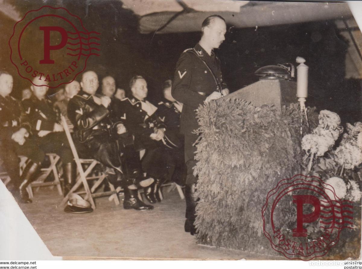 Antique Photography: GOSLAR ALLEMAGNE CONGRES DES PAYSANS EST OUVERT CONSEILLER WILLIKENS DARRE SENATEUR MEINBERG MISSIN