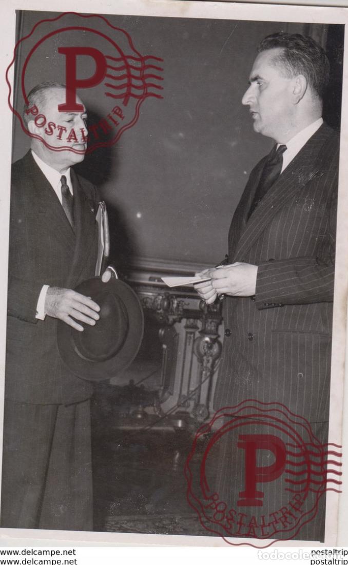 Antique Photography: M PIERRE VOIZARD A PARIS RESIDENT DE FRANCE EN TUNISIE A M CHRISTIAN FOUCHET MAROC ET LA TUNISIE