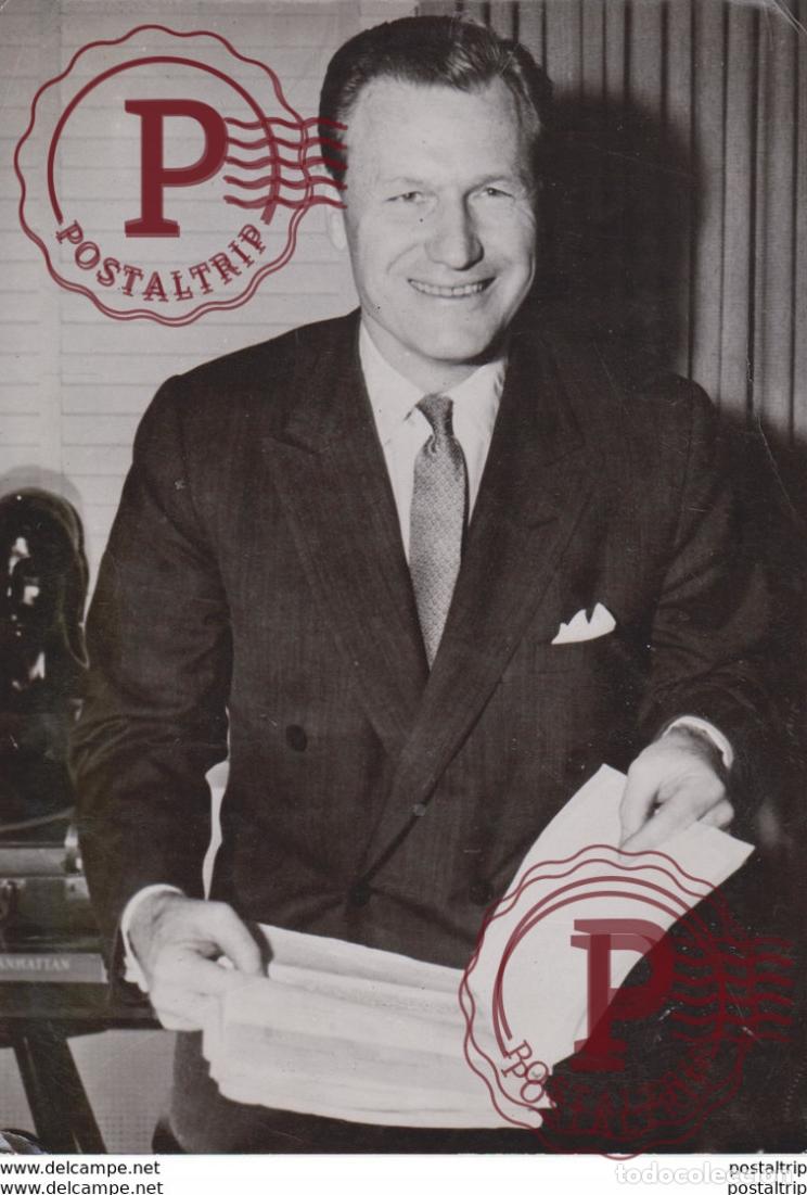 Fotografia antiga: ELECTIONS IN THE USA NEW YORK M AVERELL HARRIMAN ET NELSON ROCKEFELLER