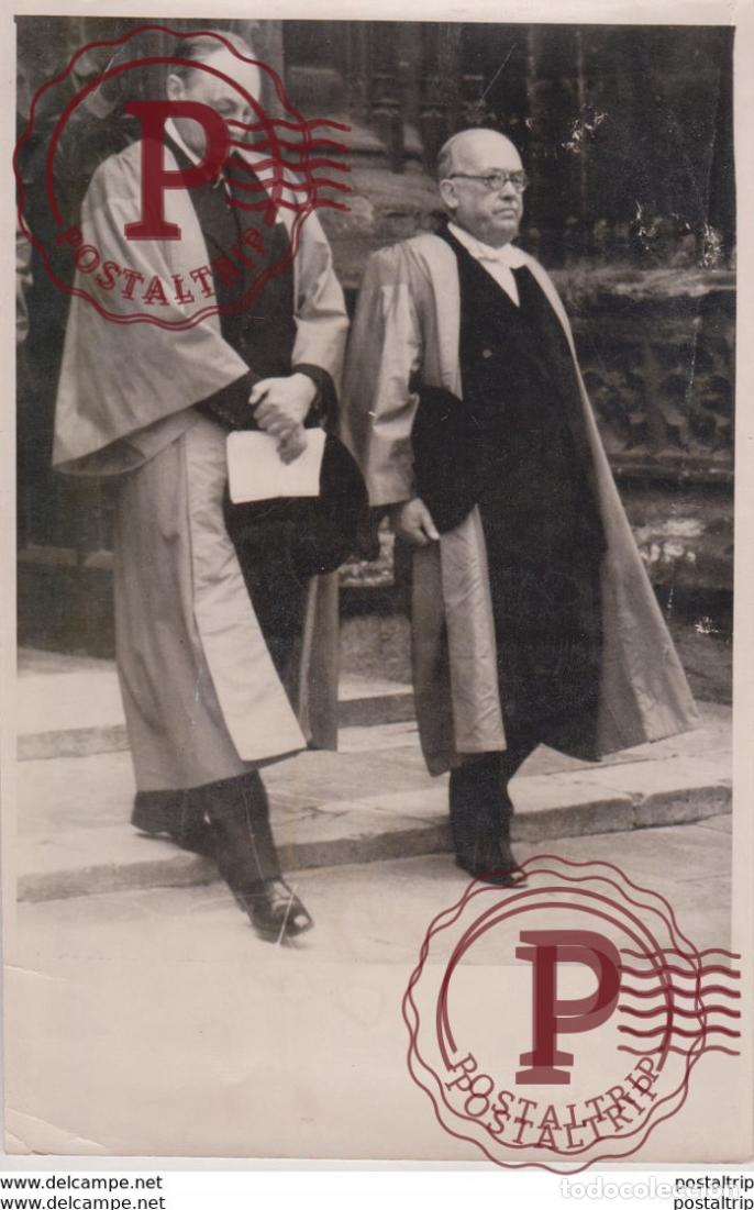 Antique Photography: VINCENT AURIOL DIPLOME DE DOCTEUR OXFORT HONORIS CAUSAS