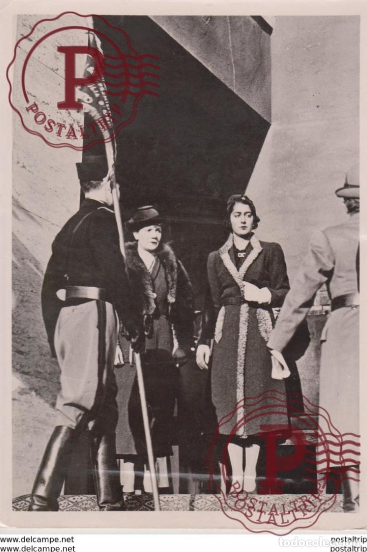 Antique Photography: LA PRINCESSE MARIE DE SAVOIE FLAMME DE COMBATTANT MILICE UNIVERSITAIRE COMBATTU EN AFRIQUE AFRICA O