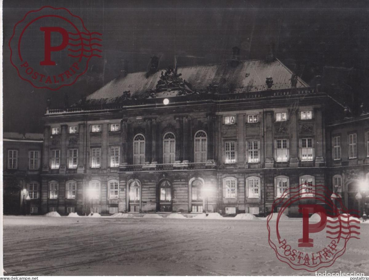Fotograf&iacute;a antigua: FUNERALS DOWAGER QUEEN ALEXANDRINE FUNERAL AMALIENBORG PALACE COPENHAGEN DENMARK 24*18CM