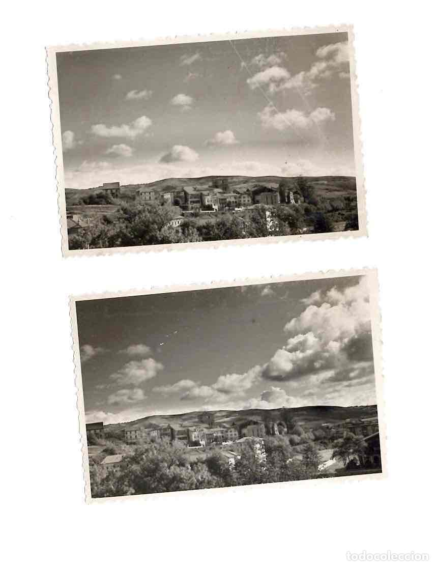 Fotografia antica: LOTE 2 FOTOGRAFIAS VISTAS DE PLENTZIA. BIZKAIA. A&Ntilde;O 1954