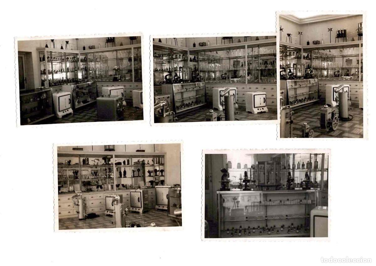 Fotograf&iacute;a antigua: LOTE 5 FOTOGRAFIAS ENMA, EMPRESA DE MATERIAL CIENTIFICO Y DE LABORATORIO. SUCURSAL DE MADRID