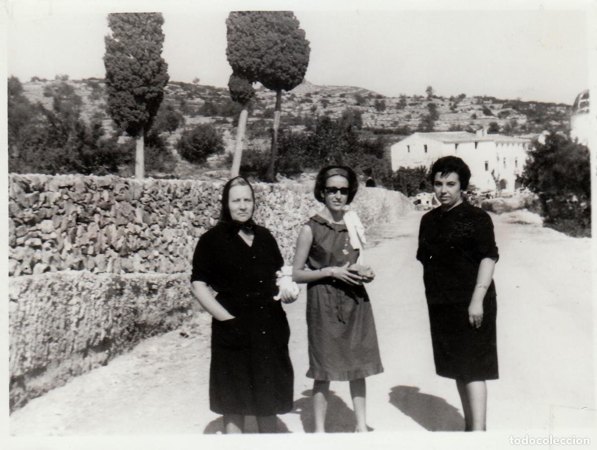 Fotograf&iacute;a antigua: Ermita de la Virgen del Remedio, Alcanar, Tarragona. A&ntilde;os 60 g aa