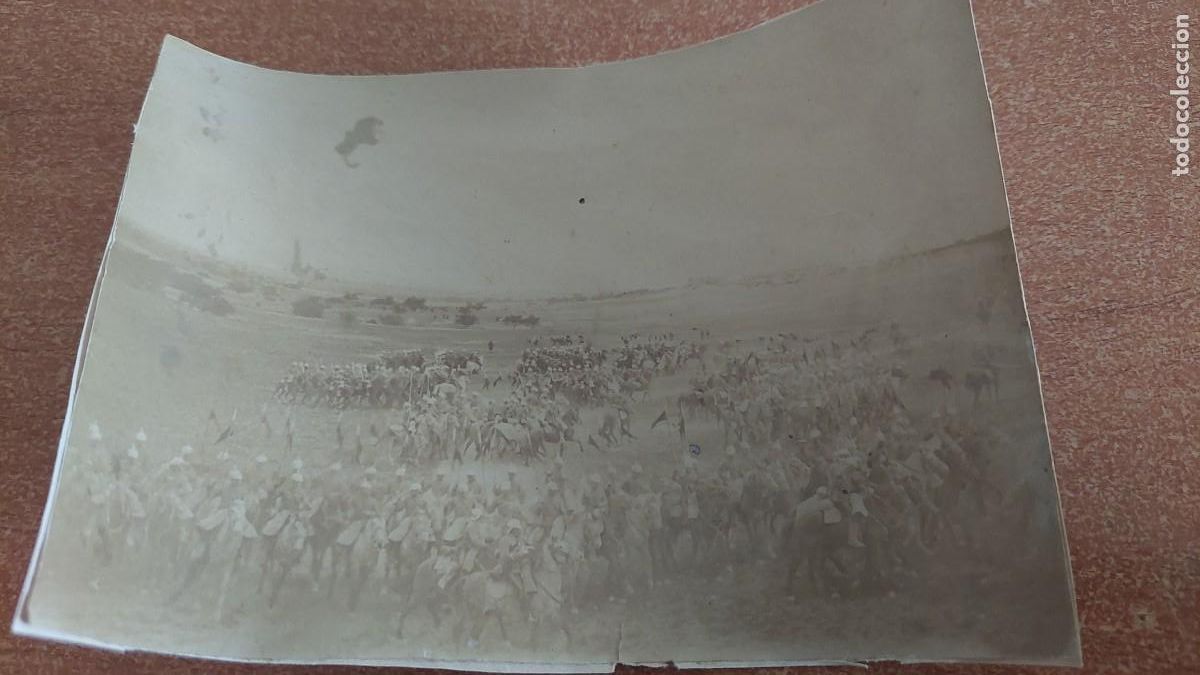 Fotograf&iacute;a antigua: Antigua foto carga de caballer&iacute;a Guerra de Marruecos?