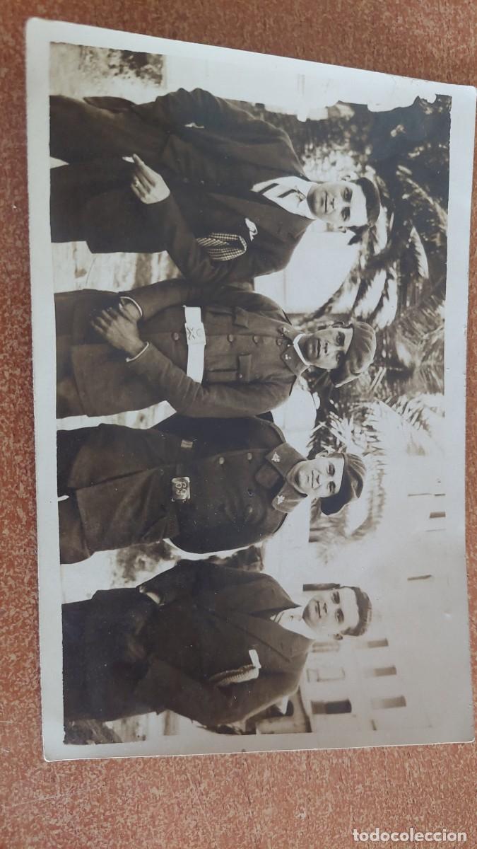 Fotograf&iacute;a antigua: Antigua foto postal soldados 69 regimiento de artiller&iacute;a alfonsina