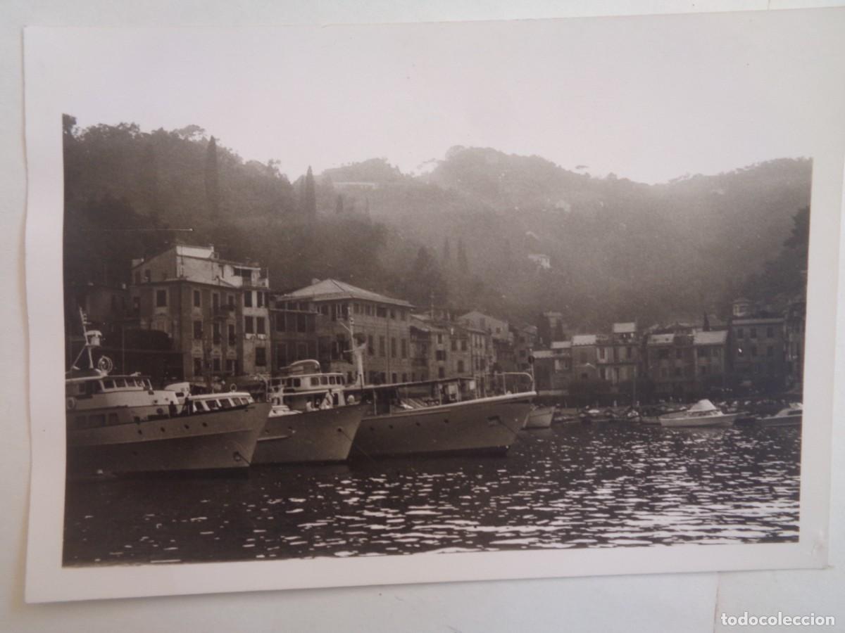 Fotograf&iacute;a antigua: FOTO DE PORTOFINO ( ITALIA ), BARCOS, ETC , 1965