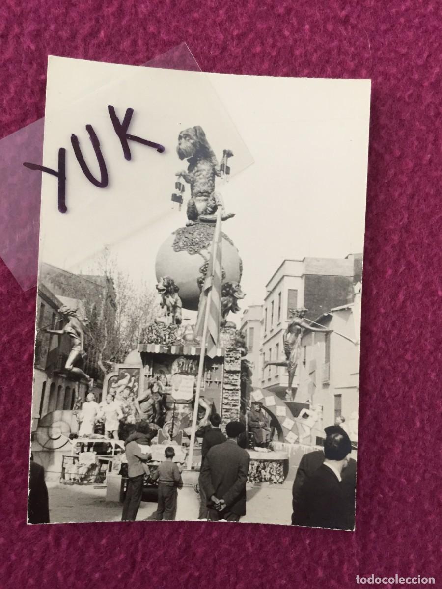 Antique Photography: FOTO FOTOGRAFIA DE LA FALLA CRUZ DE MISLATA DEL A&Ntilde;O 1963- FALLAS VALENCIA
