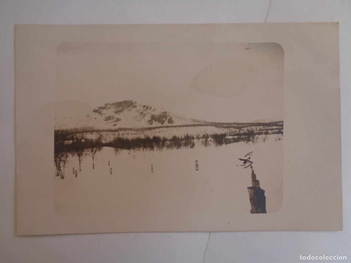 Fotograf&iacute;a antigua: FOTO DE PAISAJE HELADO . VESAISEN ( FINLANDIA ), PRINCIPIOS DE SIGLO