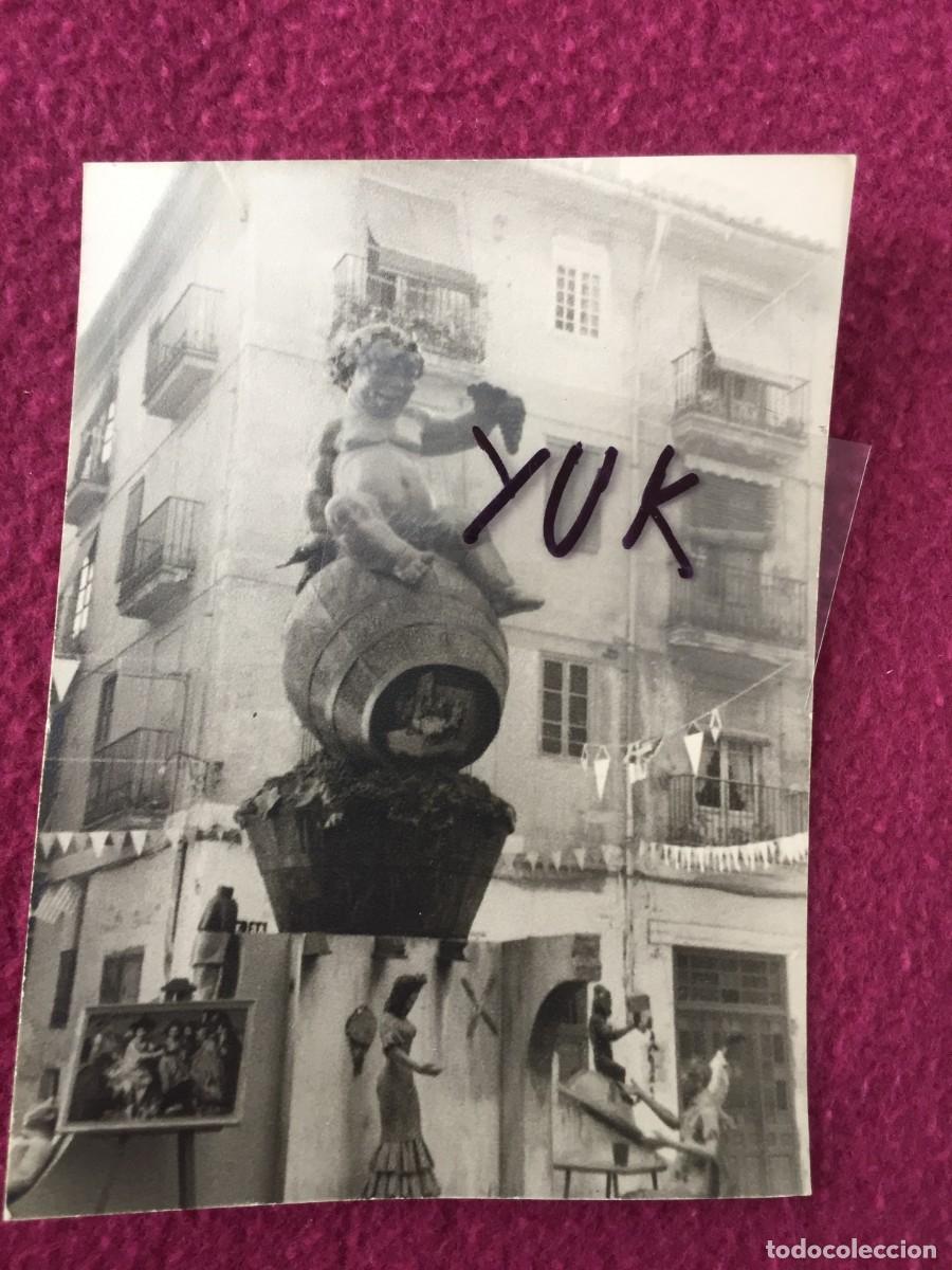 Fotograf&iacute;a antigua: FOTO FOTOGRAFIA DE LA FALLA RIPALDA - BENEFICIENCIA - SAN RAMON DEL A&Ntilde;O 1966- FALLAS VALENCIA
