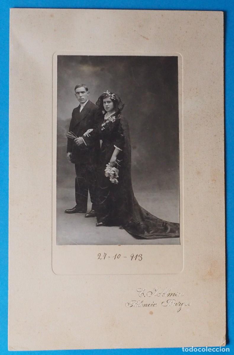 Fotograf&iacute;a antigua: ANTIGUA FOTOGRAF&Iacute;A . IDELM&Oacute;N. BURGOS-PALENCIA. A&Ntilde;O 1913