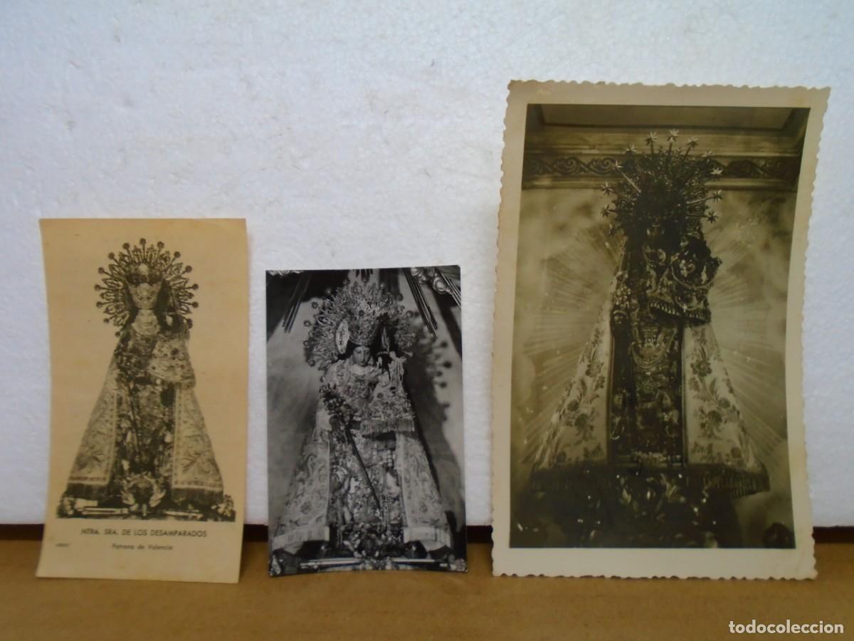 Fotograf&iacute;a antigua: NTRA.SRA.DE LOS DESAMPARADOS,PATRONA DE VALENCIA.FOTOS VARIAS.