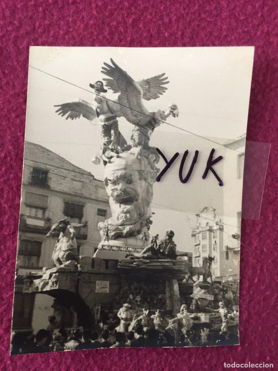 Fotograf&iacute;a antigua: FOTO FALLA DEL PILAR DE VALENCIA - 1966 - FALLAS - PRIMER PREMIO - FOTOGRAFIA ORIGINAL