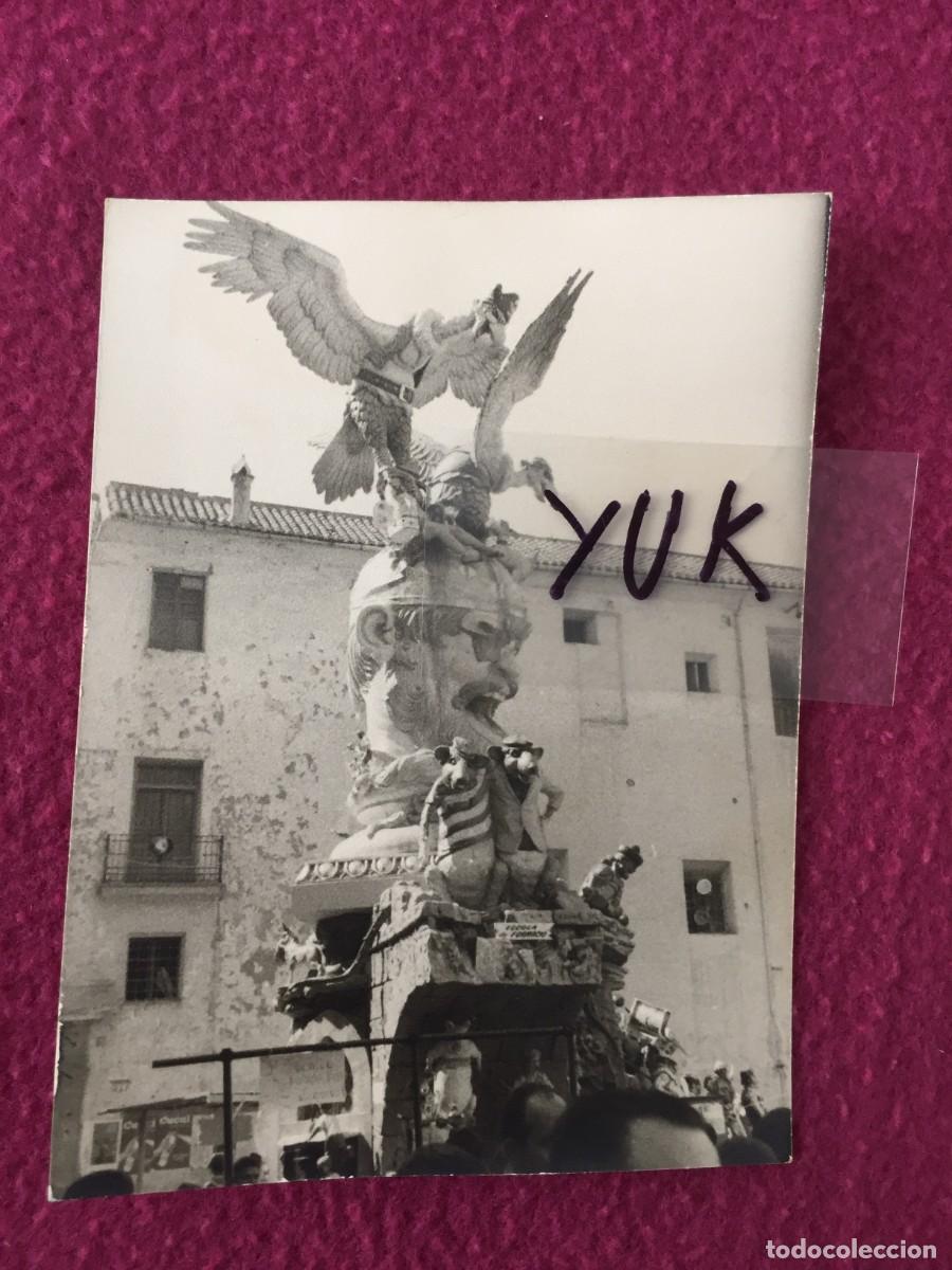 Fotograf&iacute;a antigua: FOTO FALLA DEL PILAR DE VALENCIA - 1966 - FALLAS - PRIMER PREMIO - FOTOGRAFIA ORIGINAL