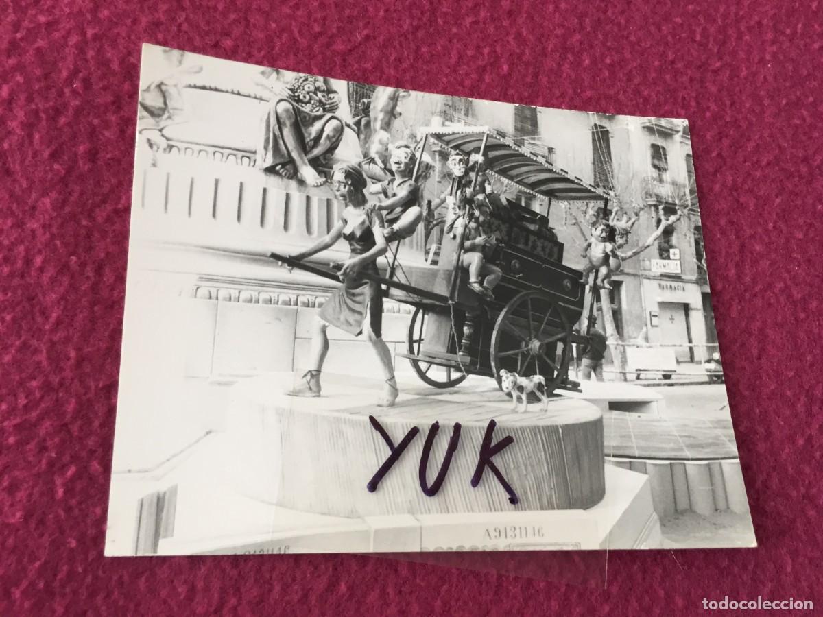 Fotograf&iacute;a antigua: FOTO FOTOGRAFIA DETALLE DE LA FALLA EXPOSICION - MICER MASCO DE VALENCIA - 1966 - FALLAS