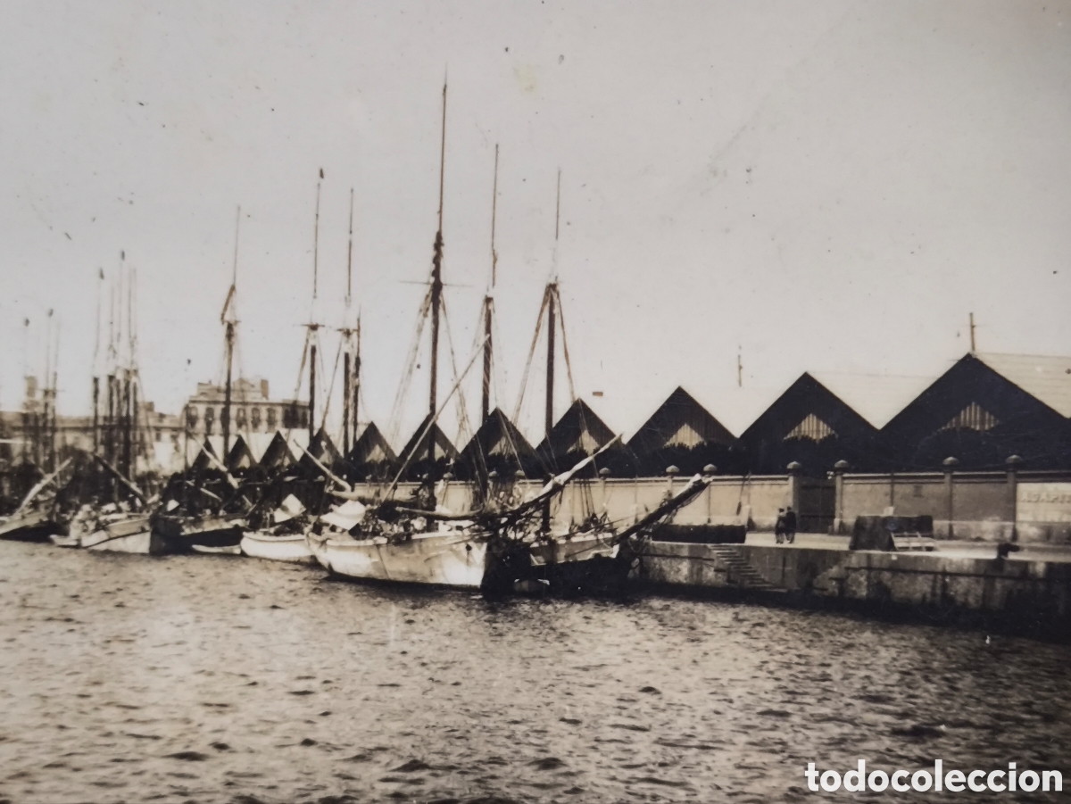 Fotograf&iacute;a antigua: BARCELONA PORT FOTOGRAF&Iacute;A LOTE 2 C. 1930