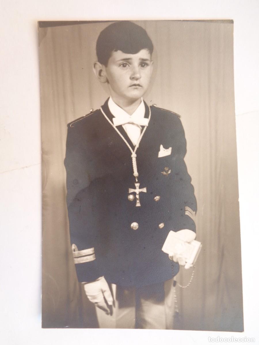 Fotograf&iacute;a antigua: BONITA FOTO DE ESTUDIO DE NI&Ntilde;O DE PRIMERA COMUNION
