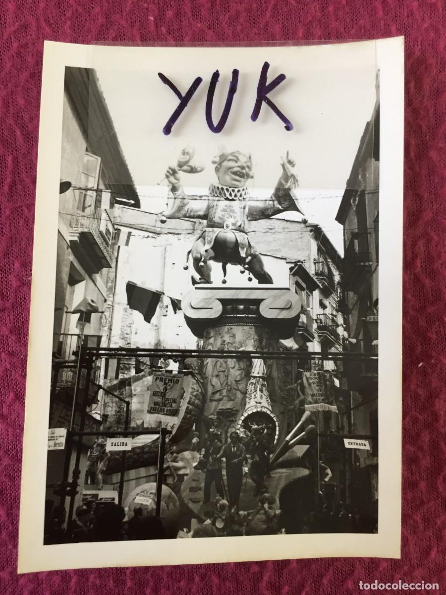 Fotografia antiga: FOTO FOTOGRAFIA DE LA FALLA DE NA JORDANA 1967 - FALLAS VALENCIA