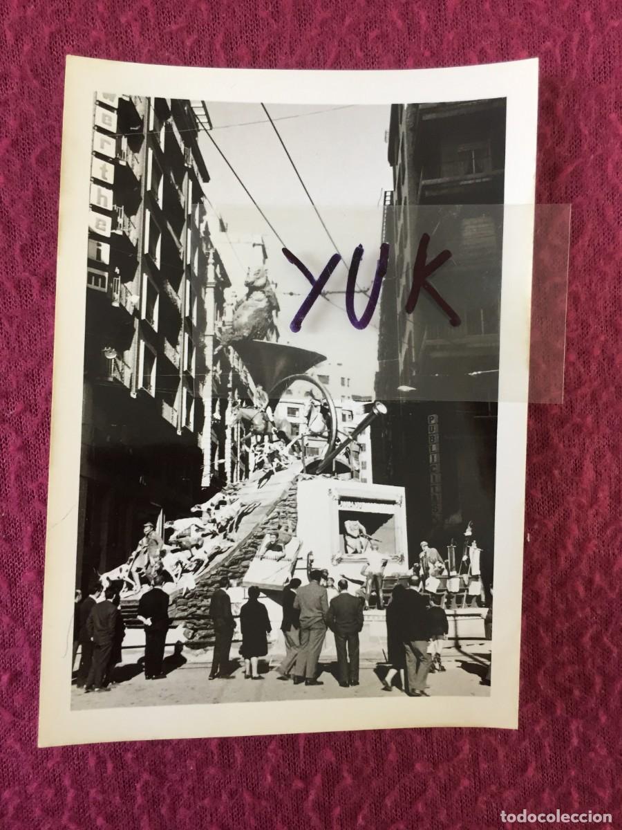 Fotografia antiga: FOTO FOTOGRAFIA DE LA FALLA DE SAN VICENTE- FALANGISTA ESTEVE 1967 - FALLAS VALENCIA
