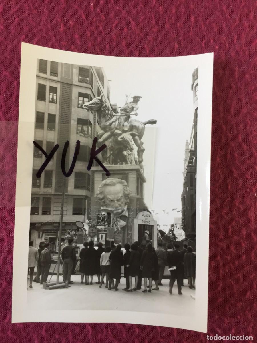 Fotografia antiga: FOTO FOTOGRAFIA DE LA FALLA DE LA CALLE CASTELON - SEGORBE 1965 - FALLAS VALENCIA