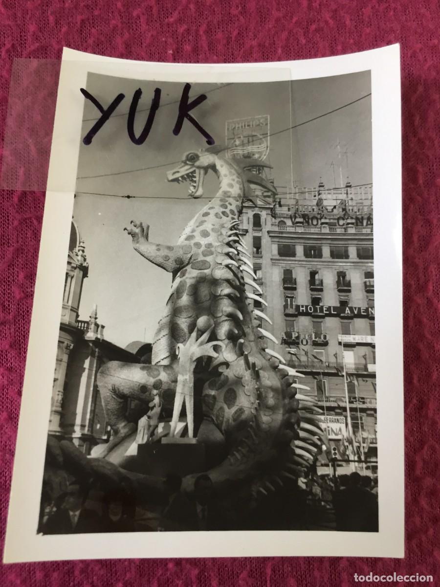 Fotograf&iacute;a antigua: FOTO FOTOGRAFIA DE LA FALLA DE LA PLAZA DEL CAUDILLO - 1965 - FALLAS DE VALENCIA