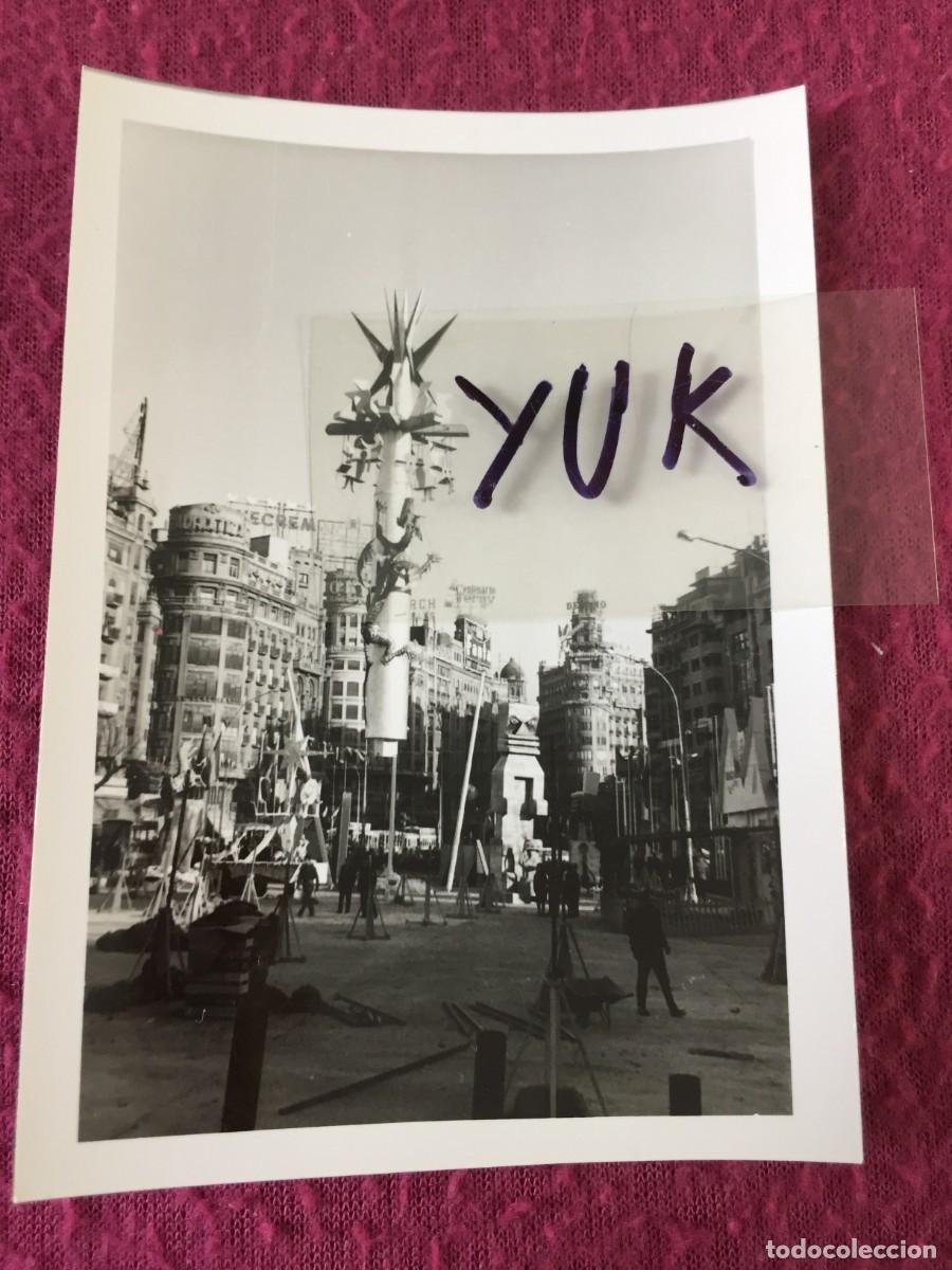 Fotograf&iacute;a antigua: FOTO FOTOGRAFIA DE LA FALLA DE LA PLAZA DEL CAUDILLO - 1964 - FALLAS DE VALENCIA