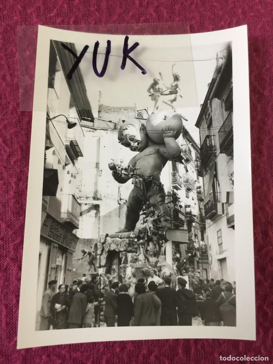 Fotograf&iacute;a antigua: FOTO FOTOGRAFIA DE LA FALLA DE NA JORDANA - 2&ordm; PREMIO ESPECIAL - A&Ntilde;O 1964 - FALLAS VALENCIA