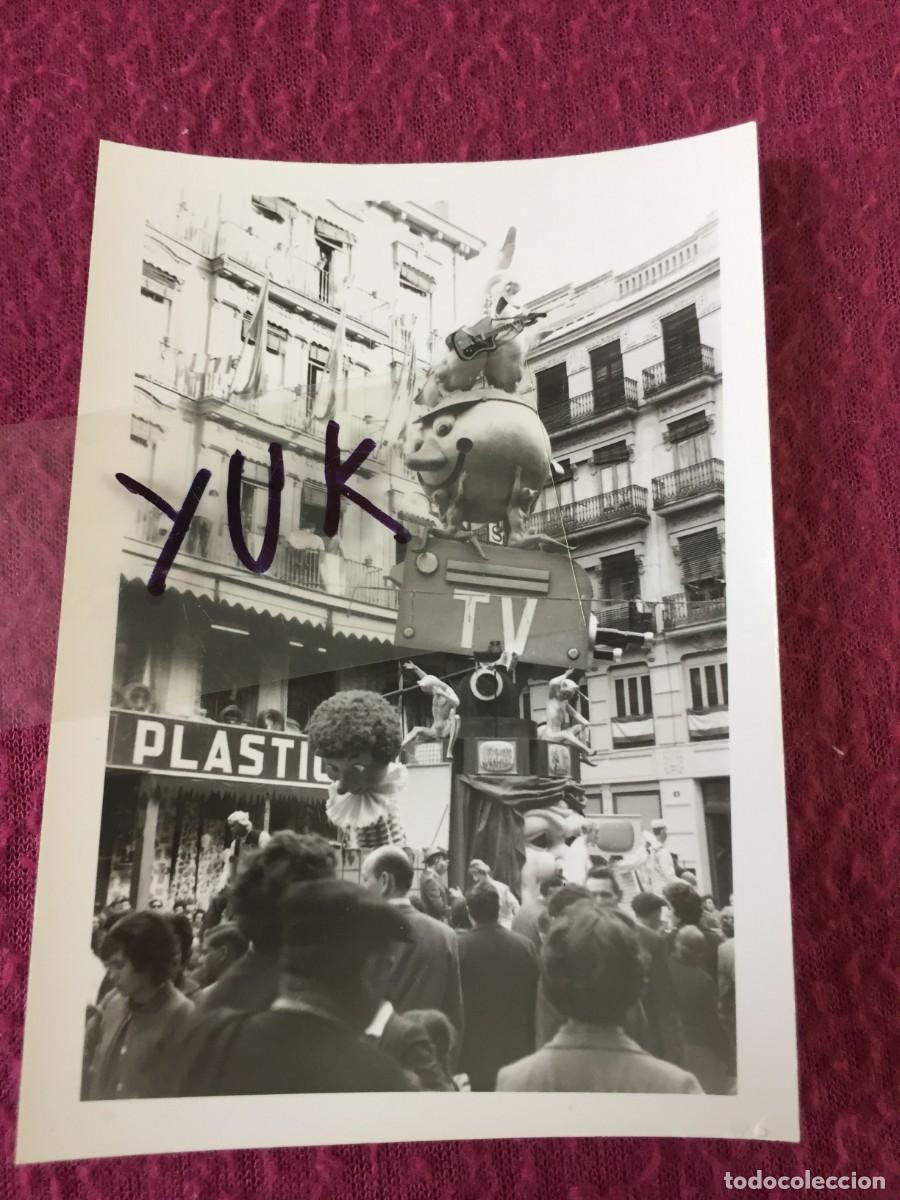 Fotograf&iacute;a antigua: FOTO FOTOGRAFIA DE LA FALLA DE LA PLAZA DE LA MERCED - 1964 - FALLAS DE VALENCIA