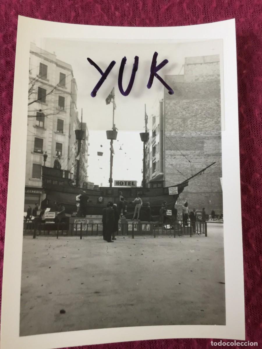 Fotograf&iacute;a antigua: FOTO FOTOGRAFIA DETALLE DE LA FALLA LUIS SANTANGEL - 1964- FALLAS VALENCIA