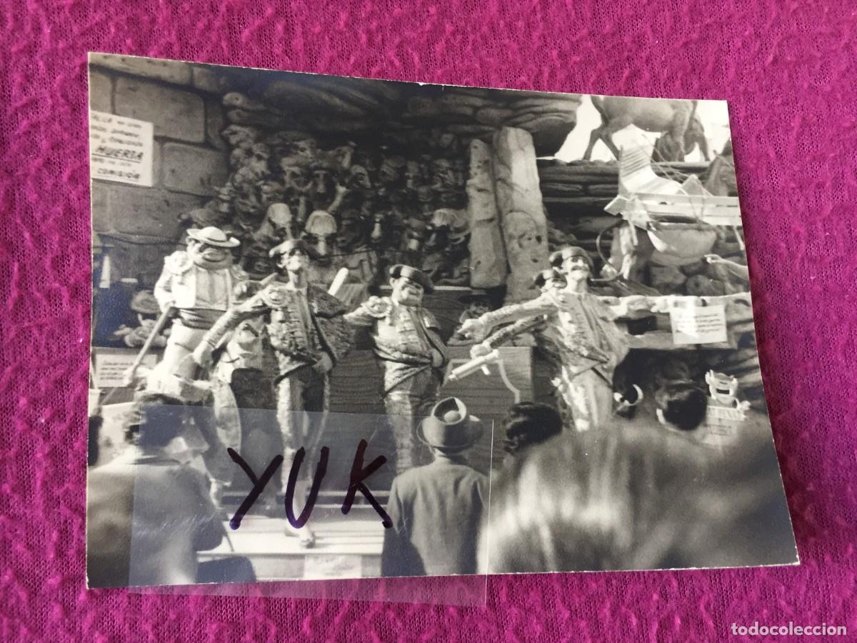 Fotograf&iacute;a antigua: FOTO DETALLE FALLA DEL PILAR DE VALENCIA - 1966 - FALLAS - PRIMER PREMIO - FOTOGRAFIA ORIGINAL