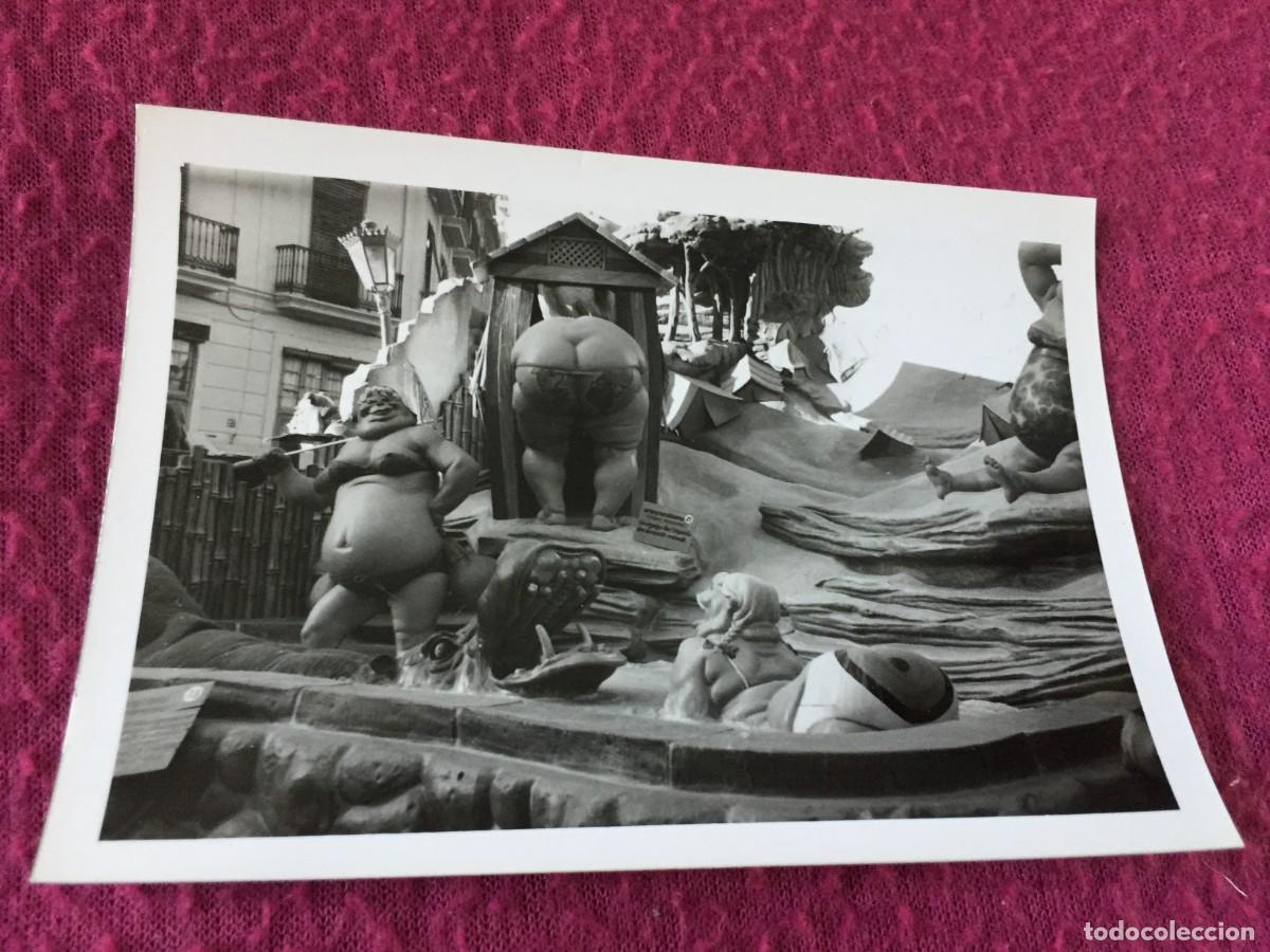 Fotograf&iacute;a antigua: FOTOGRAFIA FOTO DETALLE - FALLA DE CONVENTO JERUSALEN 1964 - FALLAS VALENCIA