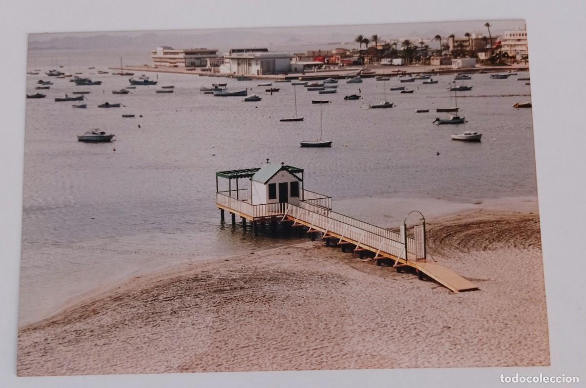Fotograf&iacute;a antigua: ANTIGUO BALNEARIO DE LAS MONJAS EN PLAYA VILLANANITOS - LO PAG&Aacute;N - MAR MENOR - MURCIA