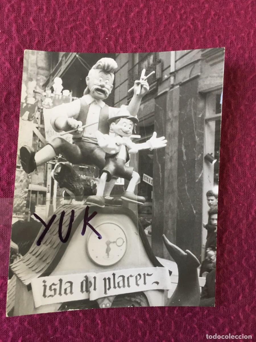 Fotograf&iacute;a antigua: FOTO FOTOGRAFIA DETALLE DE FALLA INFANTIL SAN VICENTE - FALANGISTA ESTEVE 1963 - FALLAS DE VALENCIA
