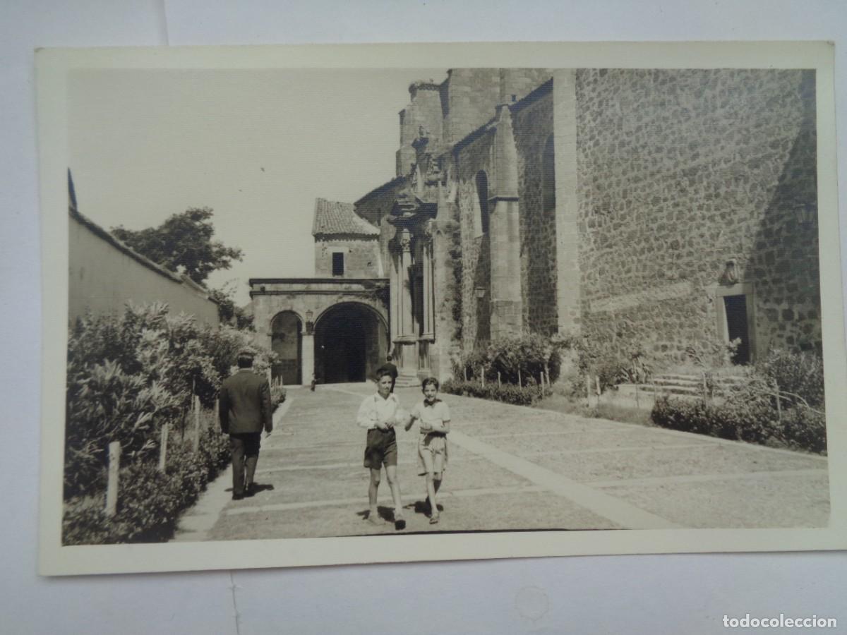 Fotograf&iacute;a antigua: FOTO DE EDIFICIO MONUMENTAL EN LOCALIDAD DESCONOCIDA ( CRO QUE ES PLASENCIA ?)