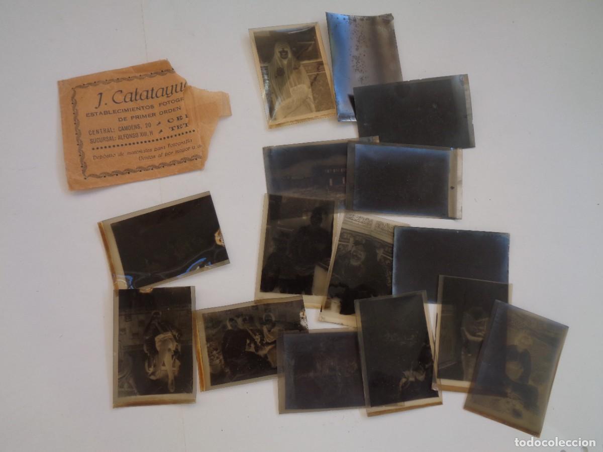 Fotograf&iacute;a antigua: SOBRE DE NEGATIVOS DE J. CALATAYUD, CEUTA - TETUAN, CON 15 NEGATIVOS: MOROS, ETC . A&Ntilde;OS 20